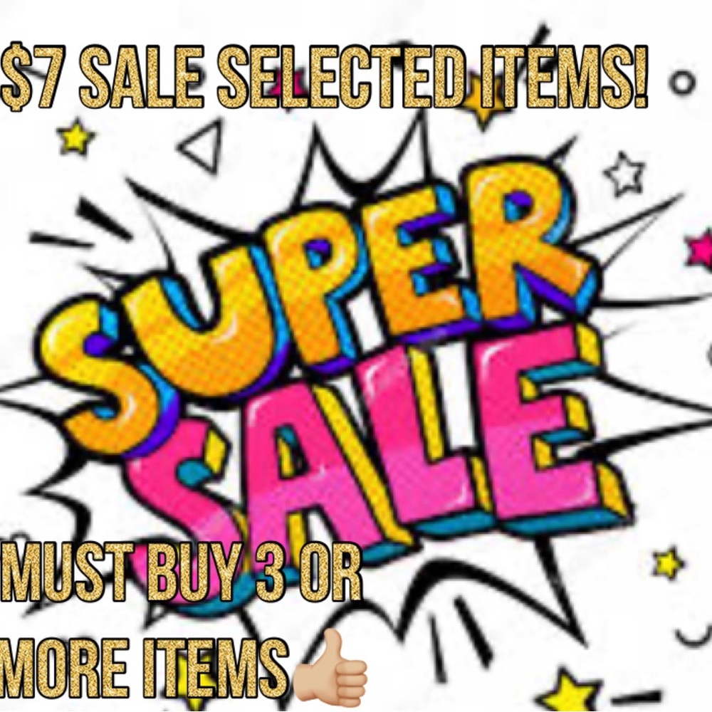 ⭐️$7 ITEMS FOR SALE!⭐️